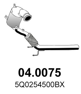 Katalizator ASSO 5Q0254500BX