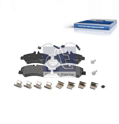 Zestaw klocków hamulcowych, hamulce tarczowe DT SPARE PARTS 4.91900