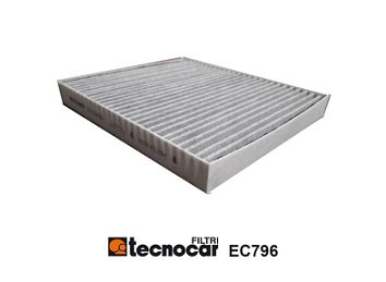 Filtr, wentylacja przestrzeni pasażerskiej TECNOCAR EC796