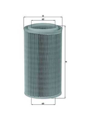 Vzduchový filtr KNECHT LX 852