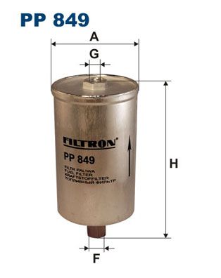 Palivový filtr FILTRON PP 849