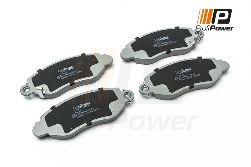 Levně Sada brzdových destiček, kotoučová brzda ProfiPower 1B1142