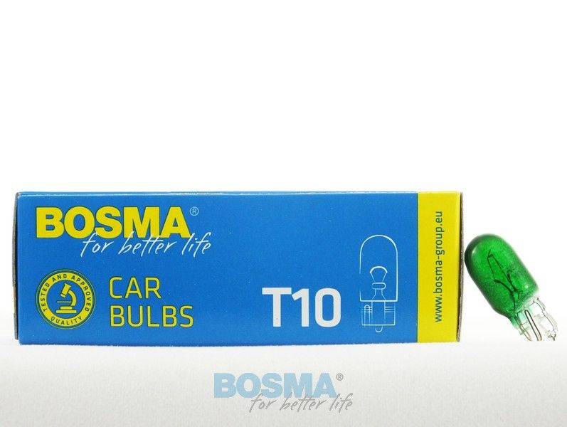 E-shop ZAR.12V 5W T10 ZIELONA