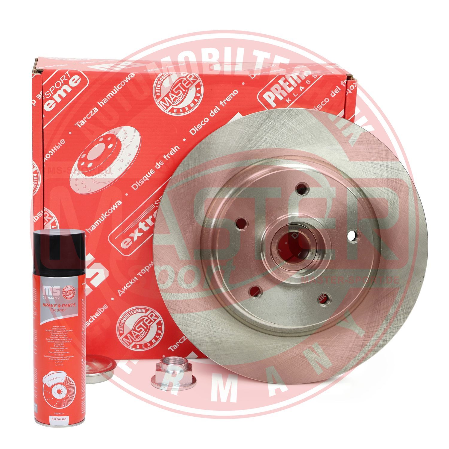 Tarcza hamulcowa MASTER-SPORT GERMANY 2401110180B-PCS-MSP