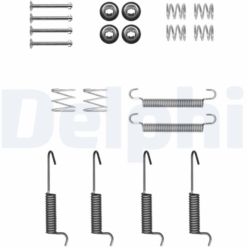 set accesorii, saboti frana parcare DELPHI LY1424