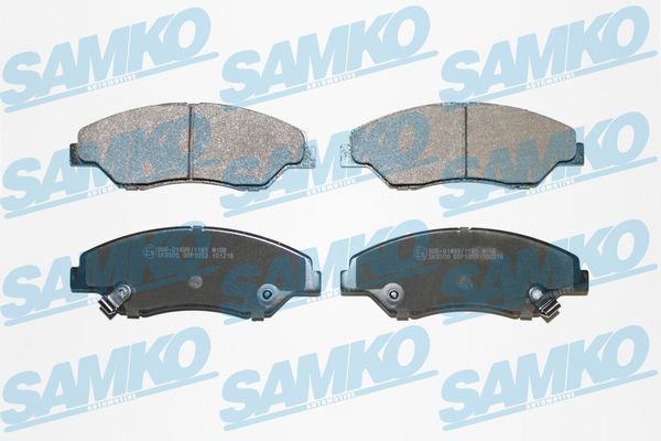 Sada brzdových destiček, kotoučová brzda SAMKO 5SP1053