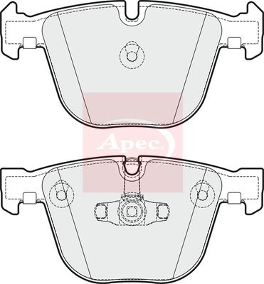 Apec - Rear Brake Pad Set