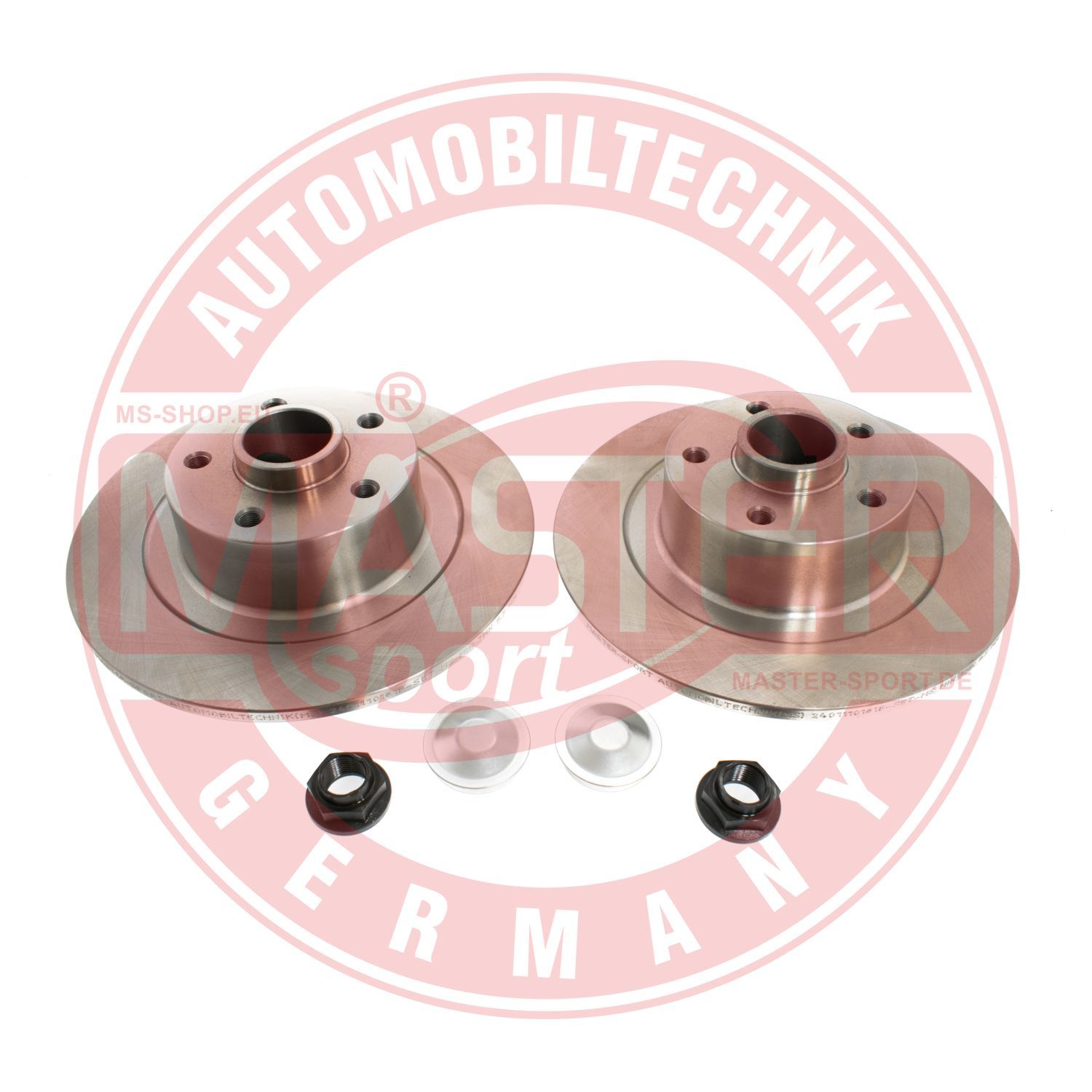 Tarcza hamulcowa MASTER-SPORT GERMANY 2401110181B-SET-MS