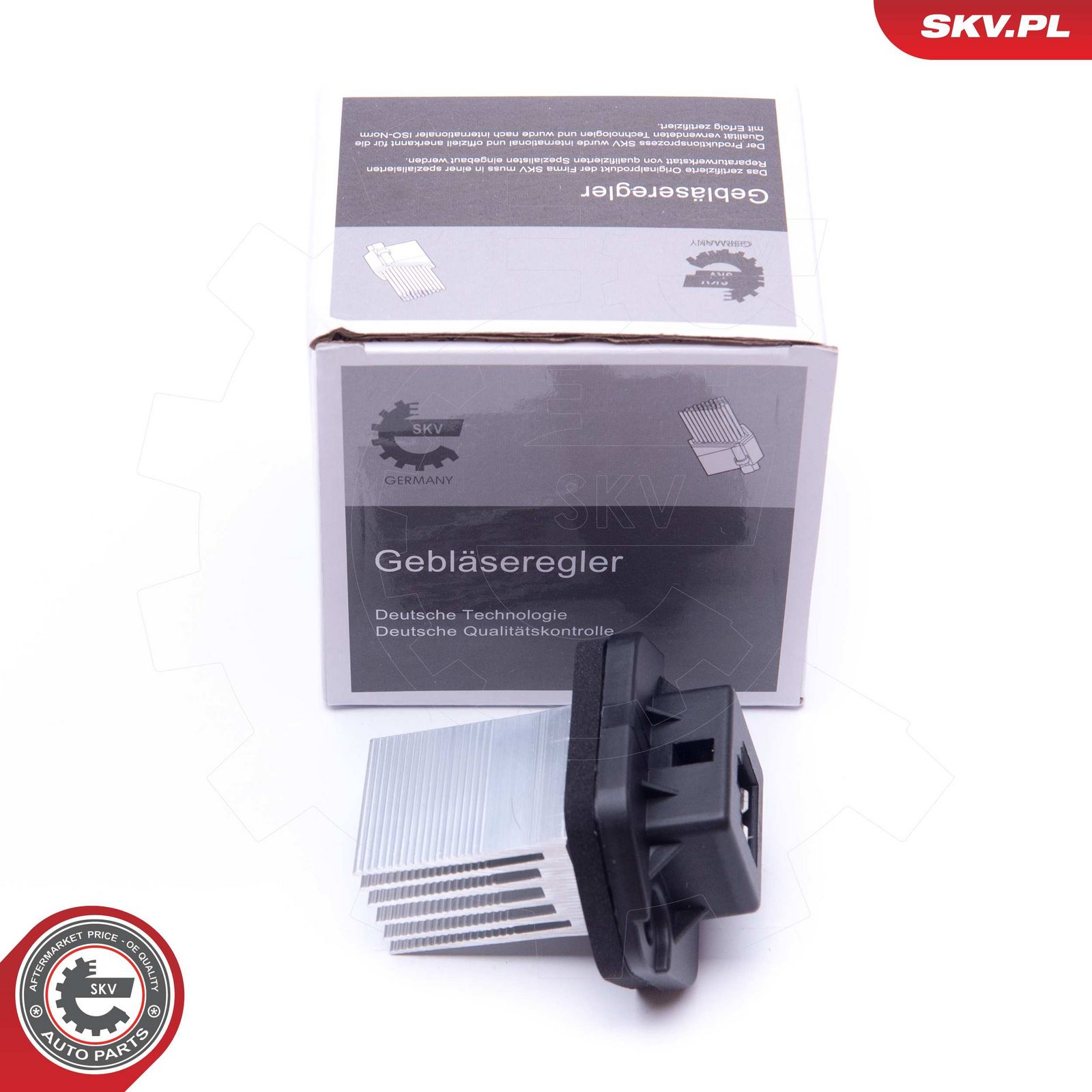 Odpor, vnitřní tlakový ventilátor ESEN SKV 94SKV066