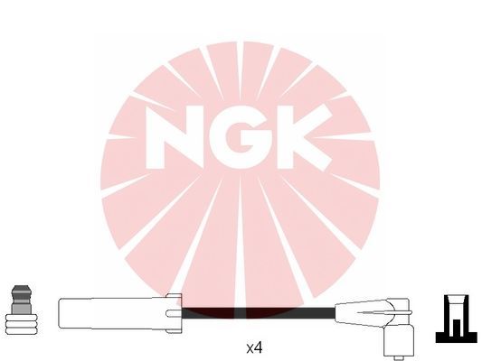 Levně Sada kabelů pro zapalování NGK 4054
