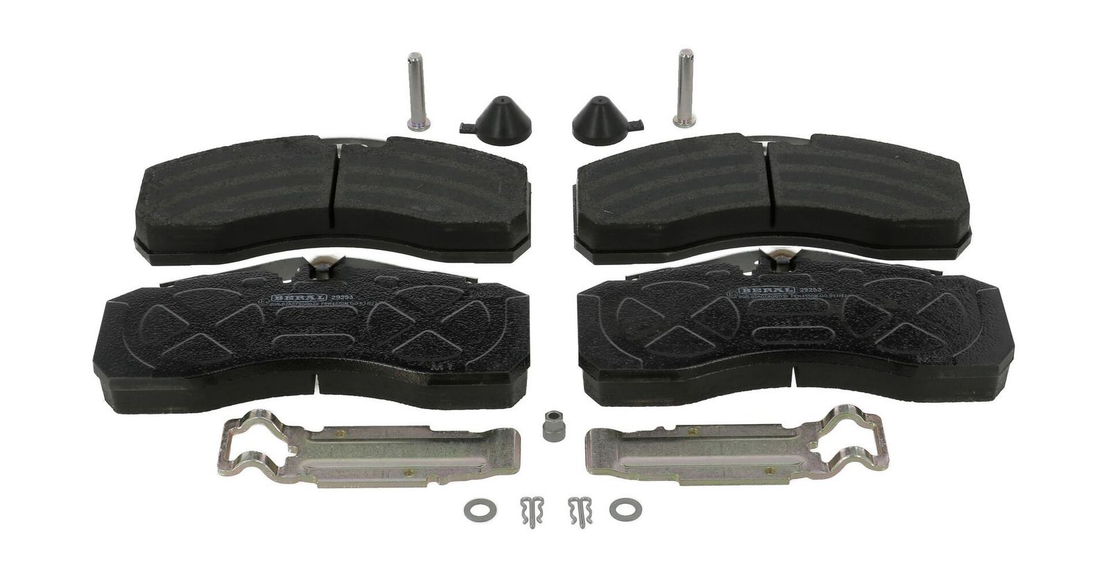 set placute frana,frana disc BERAL BCV29253TK