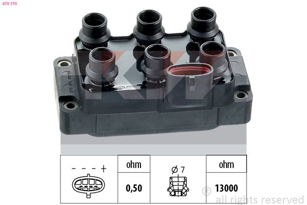 Cewka zapłonowa KW 470 170
