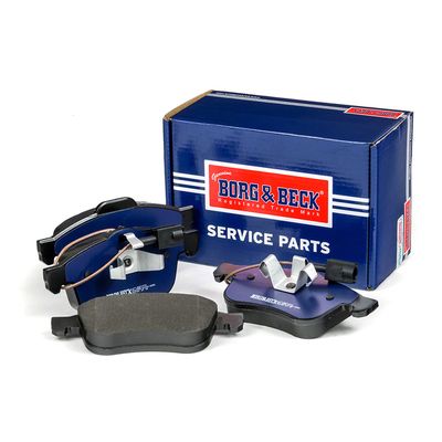 Zestaw klocków hamulcowych, hamulce tarczowe BORG & BECK BBP1979