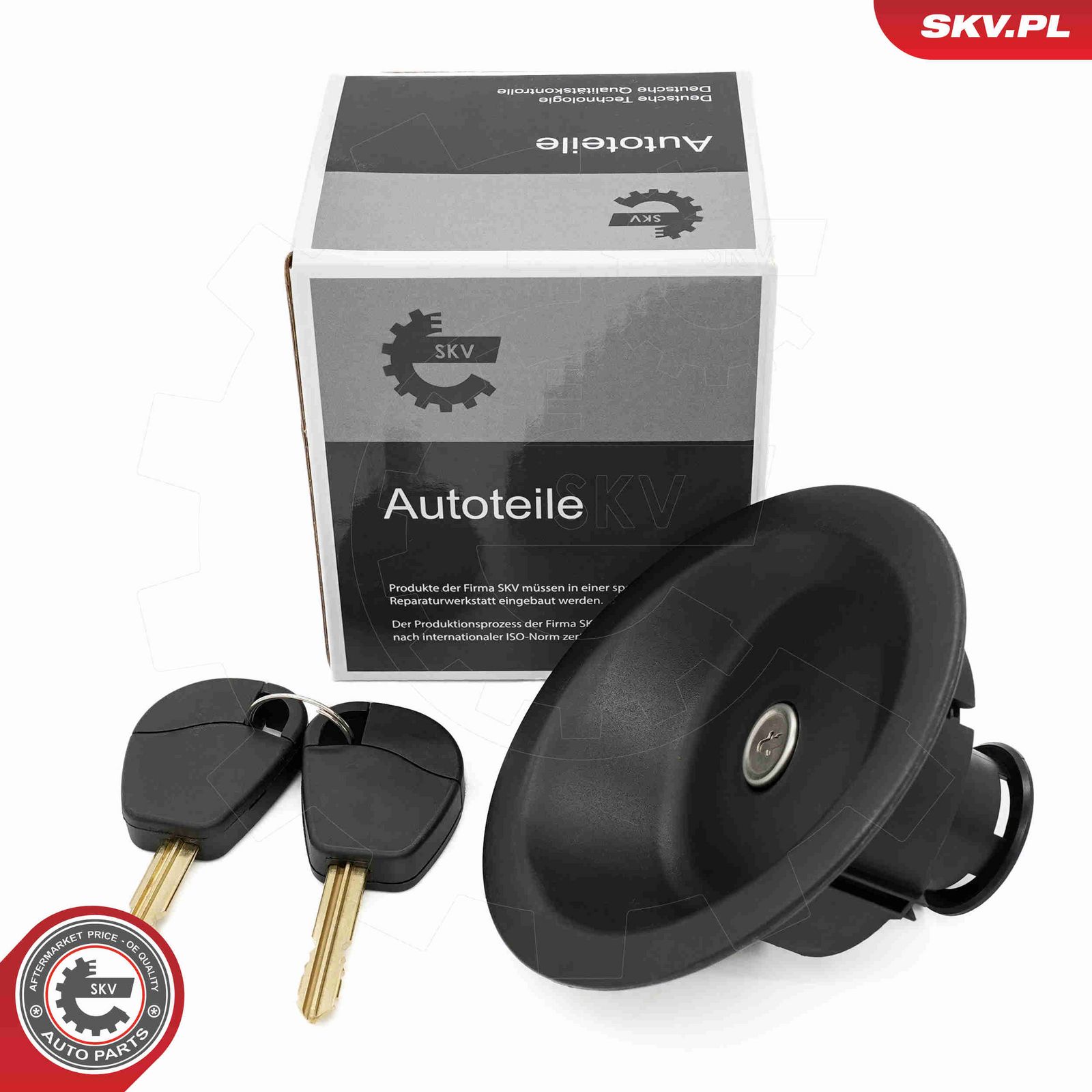 Замок, топливный бак