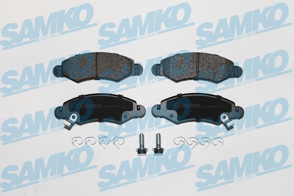 Sada brzdových destiček, kotoučová brzda SAMKO 5SP1280