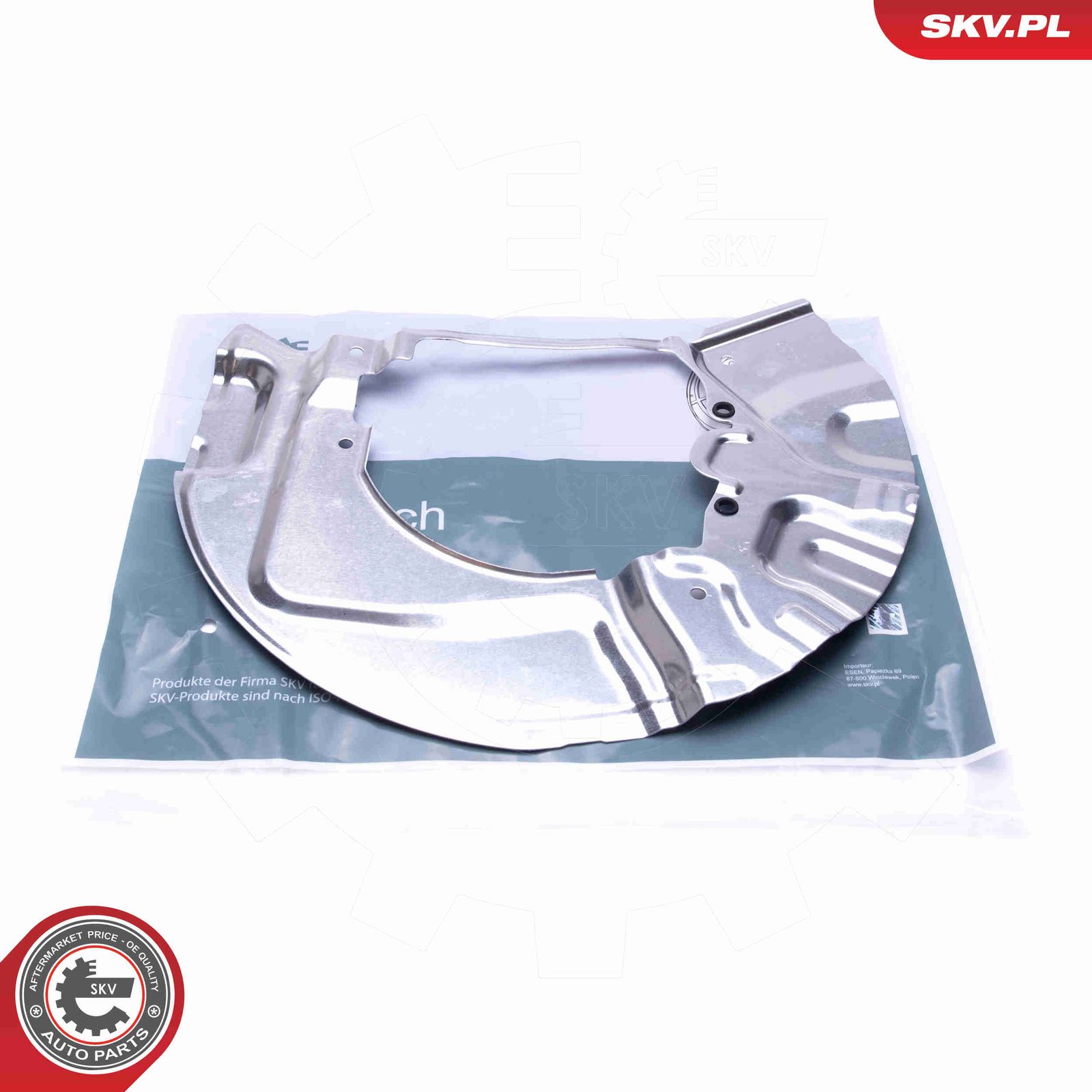 Отражатель, диск тормозного механизма