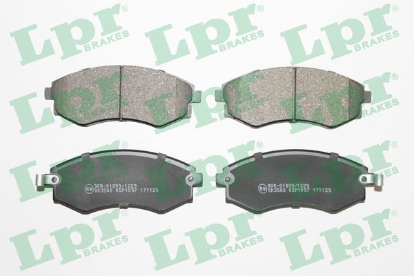 set placute frana,frana disc LPR 05P1097