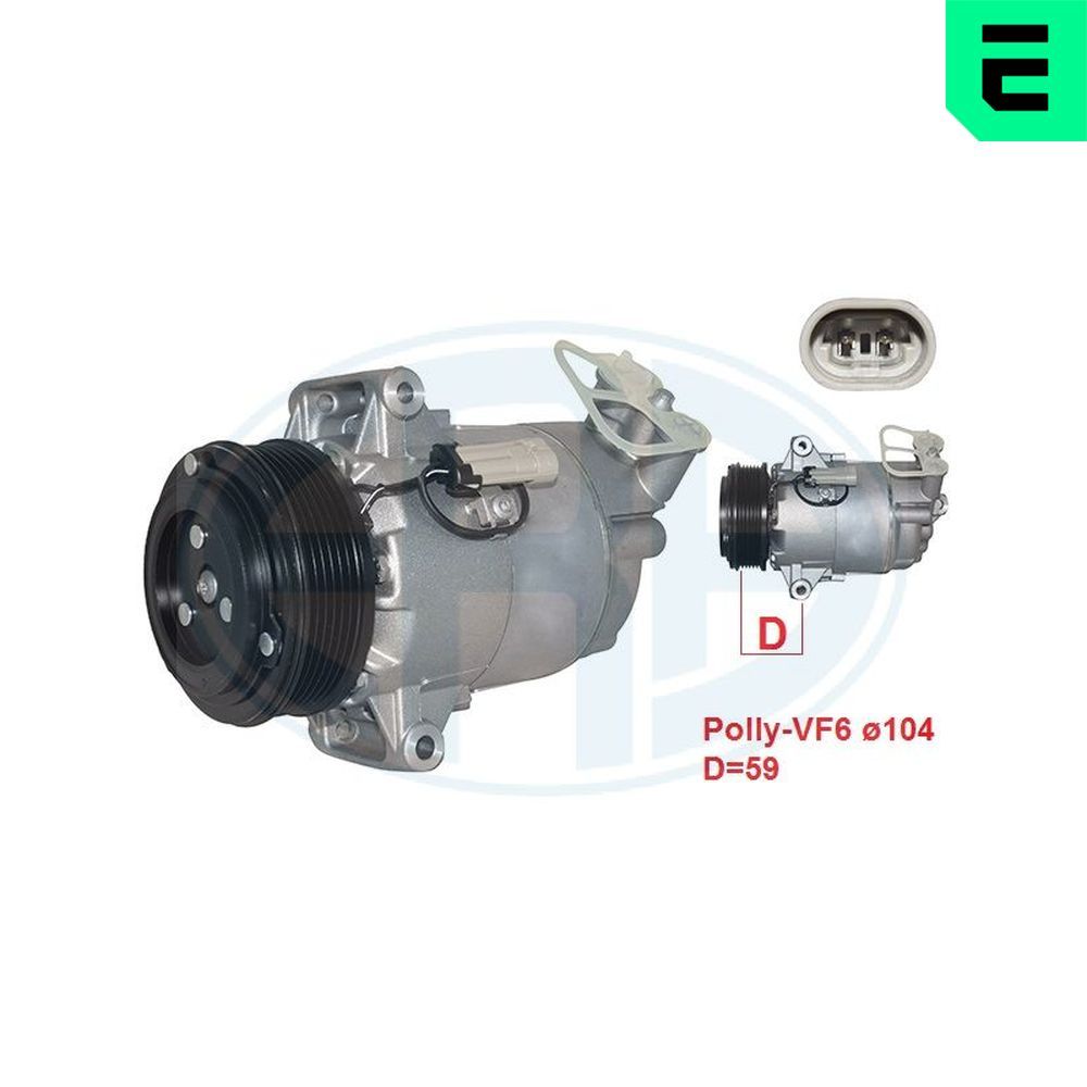 Compresor, climatizare ERA 670049