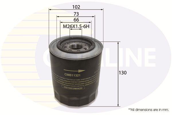 Filtr oleju COMLINE CMB11321