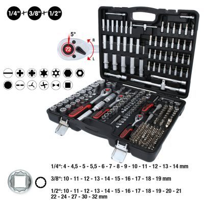 Set chei tubulare KS TOOLS 916.0255