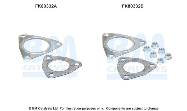 Zestaw montażowy, katalizator BM CATALYSTS FK80332