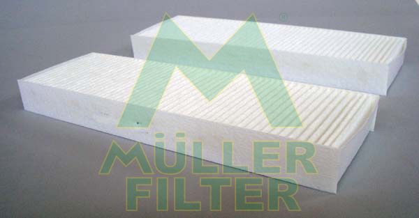Filtr, wentylacja przestrzeni pasażerskiej MULLER FILTER FC128X2