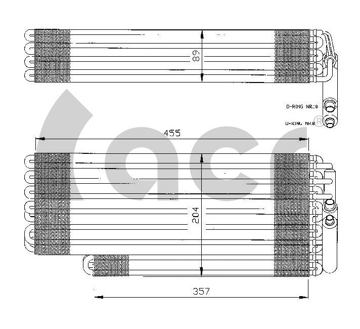 V30-65-0006 EVAPORATEUR CLIMATISATI