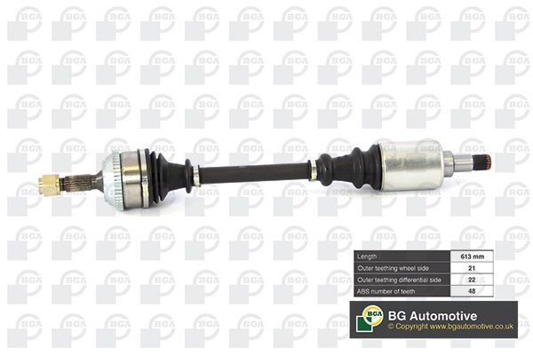 Wał napędowy BGA DS1416LA