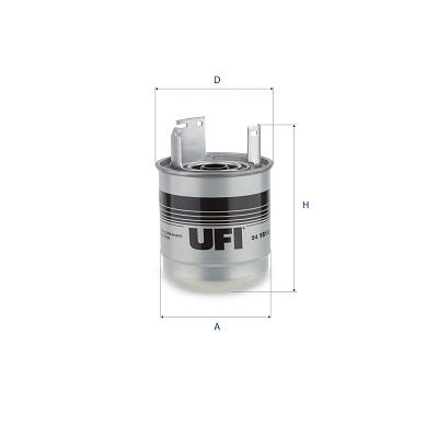 Filtr paliwa UFI 24.161.00
