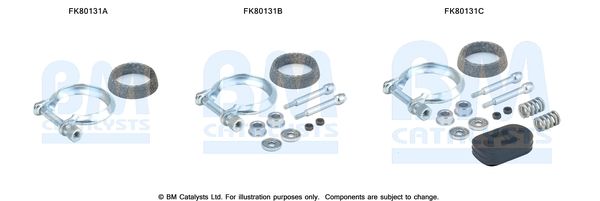 Zestaw montażowy, katalizator BM CATALYSTS FK80131