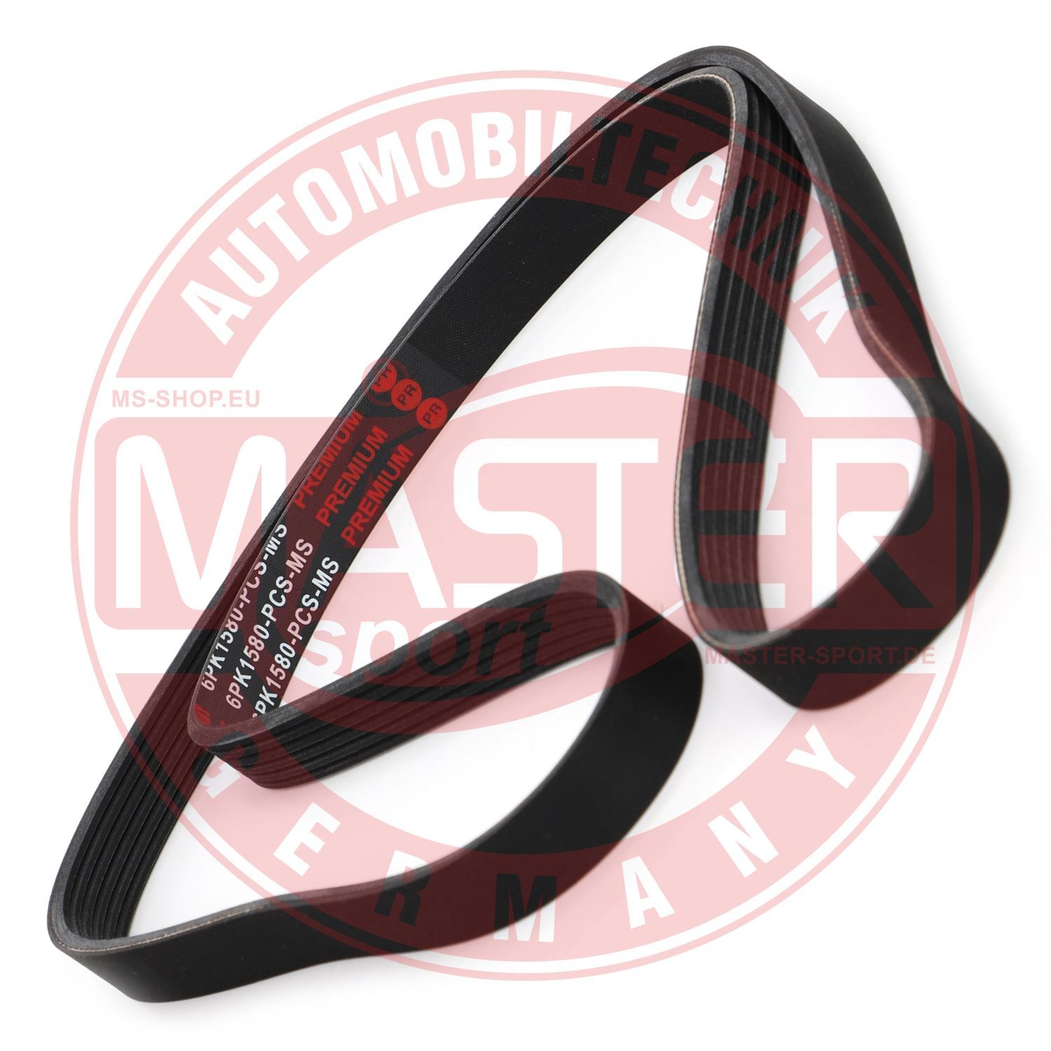 Pasek klinowy wielorowkowy MASTER-SPORT GERMANY 6PK1580-PCS-MS