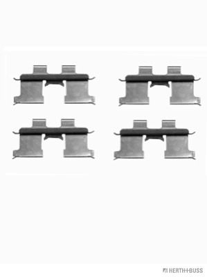 Set accesorii, placute frana HERTH+BUSS JAKOPARTS J3660505