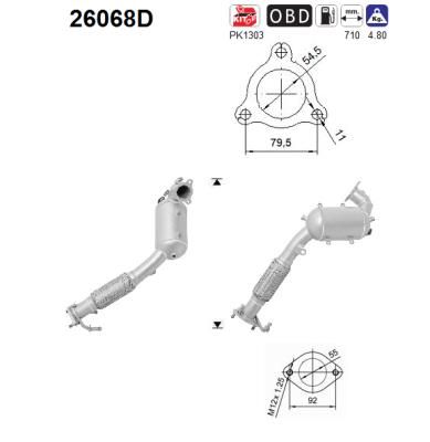 Katalizator AS 26068D