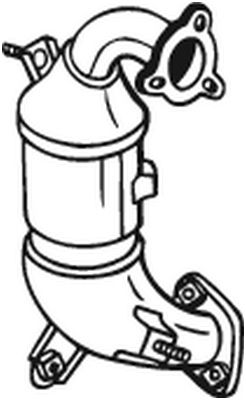 Katalizator KLOKKERHOLM 250510R010