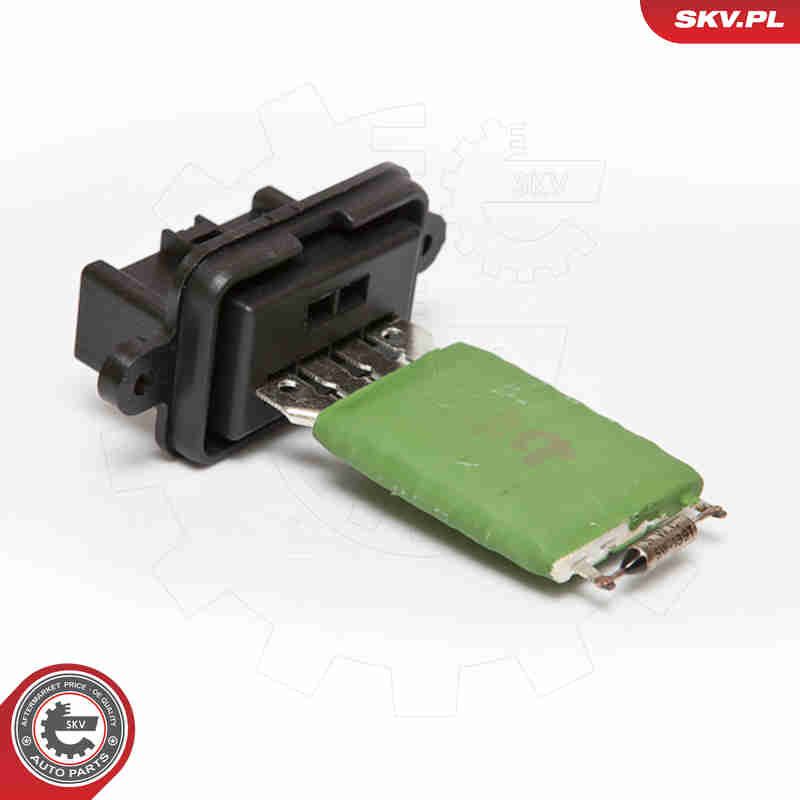 Сопротивление, вентилятор салона