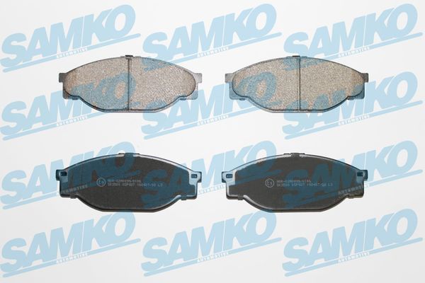 Sada brzdových destiček, kotoučová brzda SAMKO 5SP927