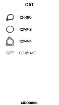 Katalizator FA1 MD000904