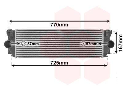 Chladič turba VAN WEZEL 30004396