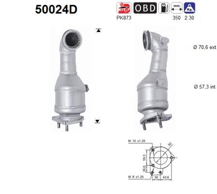 Katalizator AS 96438480