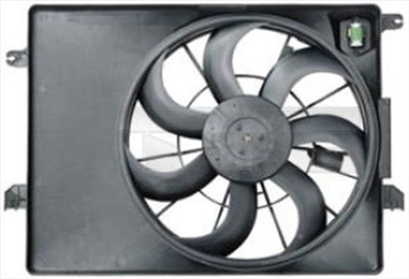 Větrák, chlazení motoru TYC 817-0002