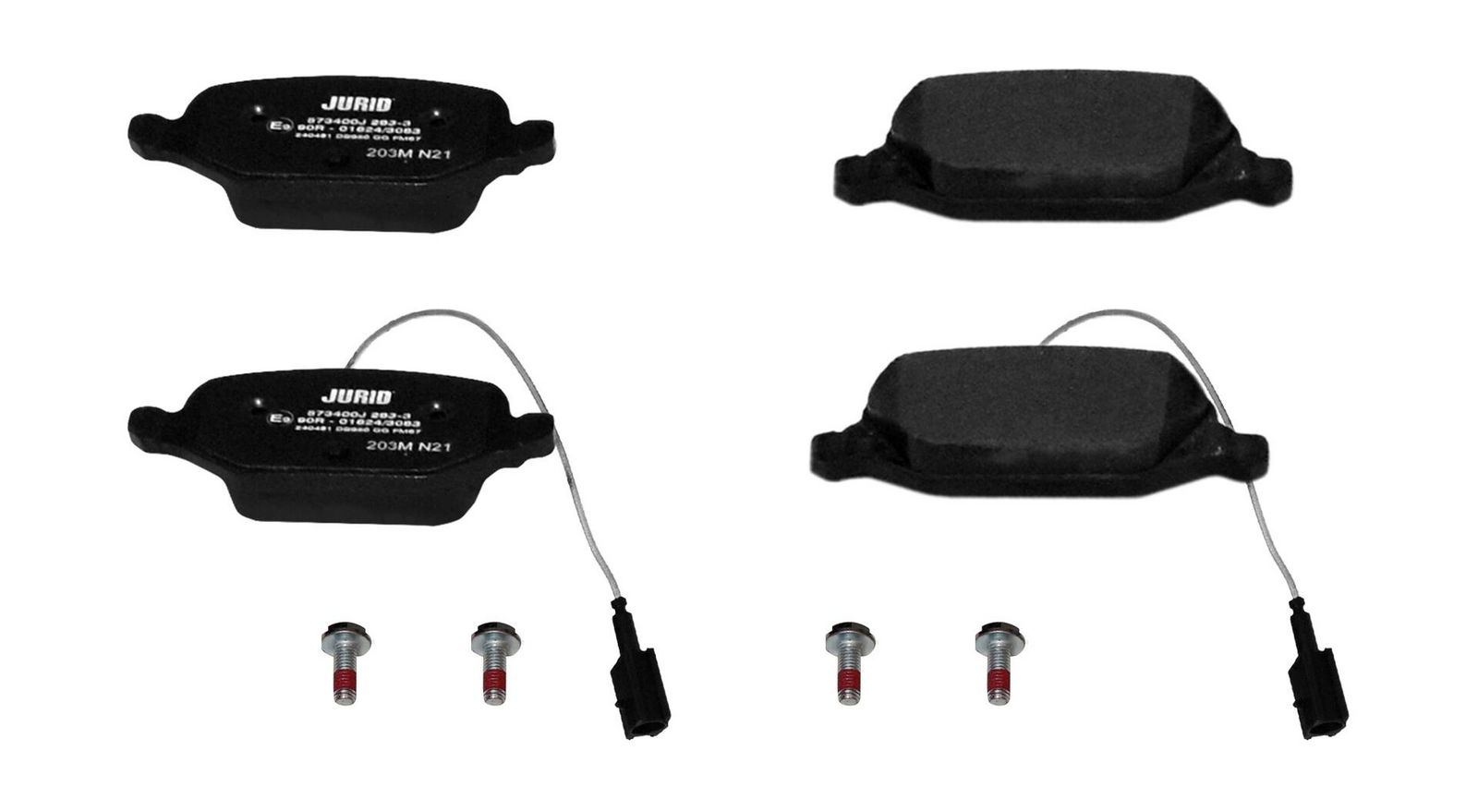 Piduriklotsi komplekt,ketaspidur