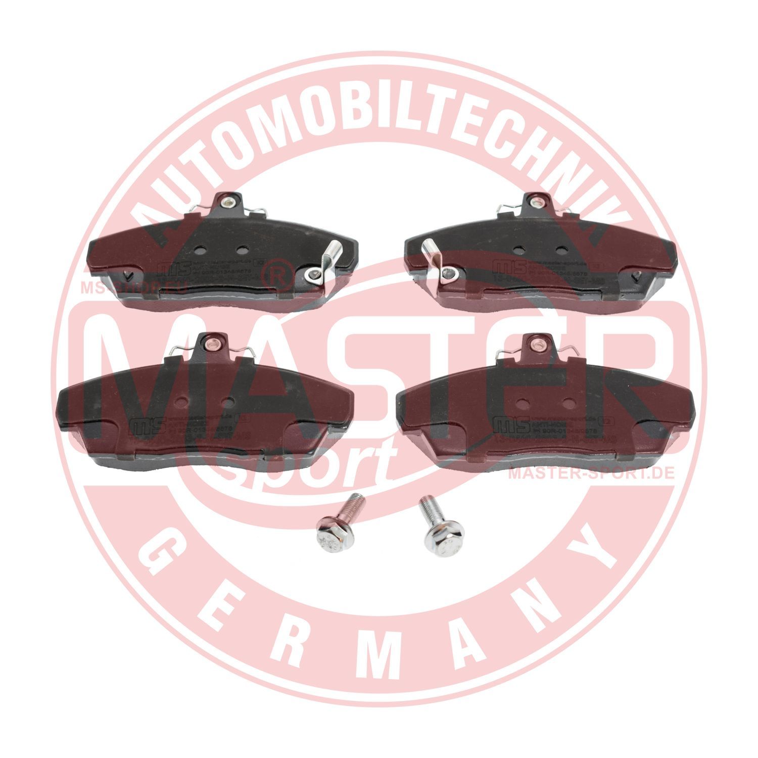 Zestaw klocków hamulcowych, hamulce tarczowe MASTER-SPORT GERMANY 13046028032N-SET-MS