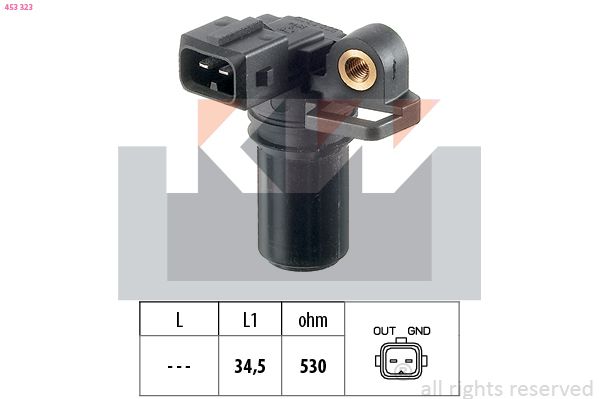 Levně Generátor impulsů, klikový hřídel KW 453 323