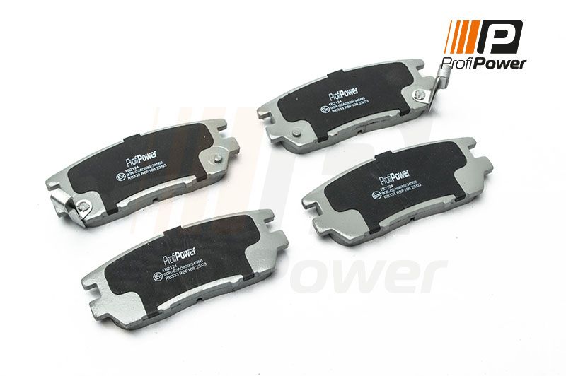 E-shop Sada brzdových platničiek kotúčovej brzdy ProfiPower 1B2124