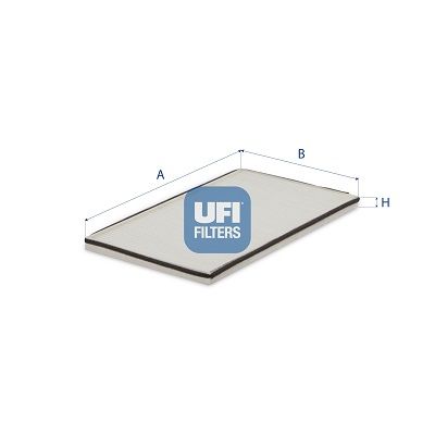 Filtr, vzduch v interiéru UFI 53.001.00