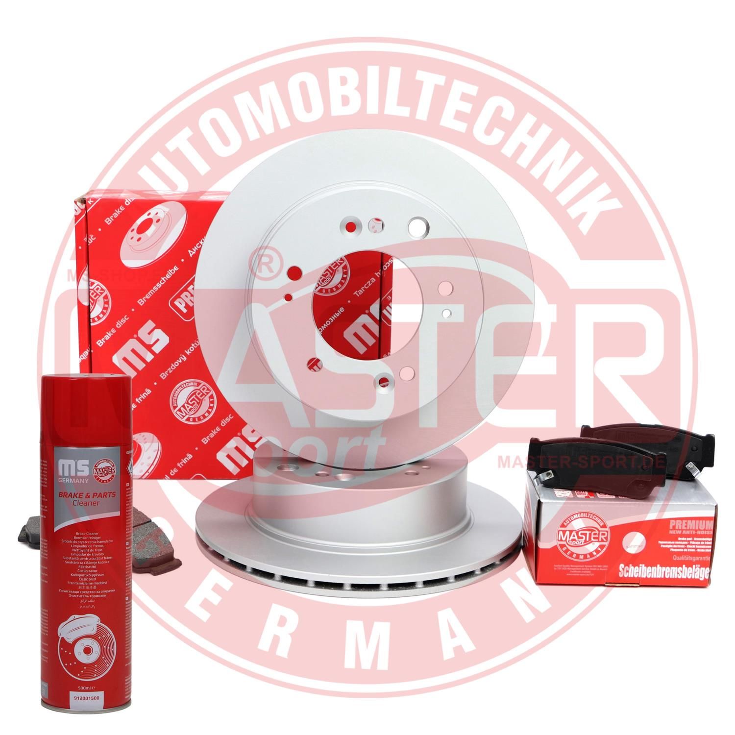 E-shop Sada bŕzd, Kotúčová brzda MASTER-SPORT GERMANY 201002070P