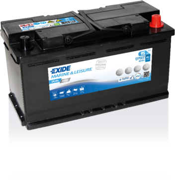 Startera akumulatoru baterija