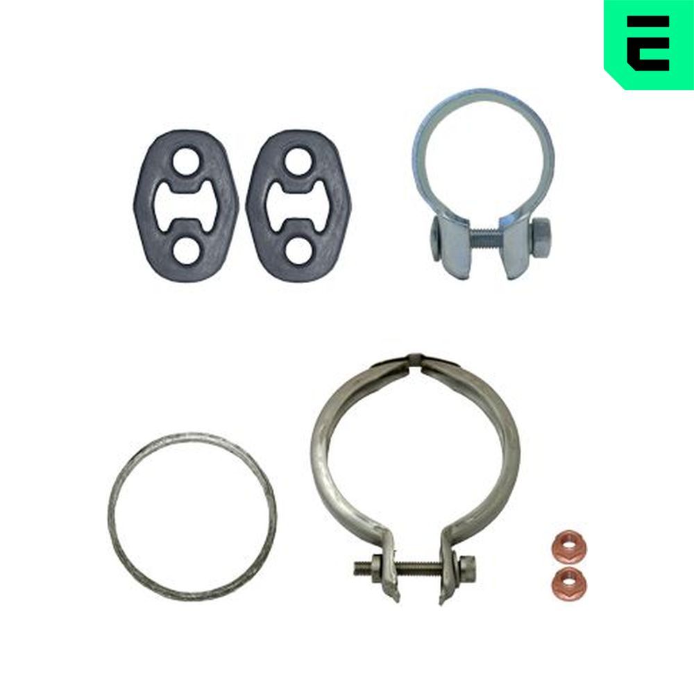 Zestaw montażowy, układ wydechowy OPTIMAL 6C0254502T
