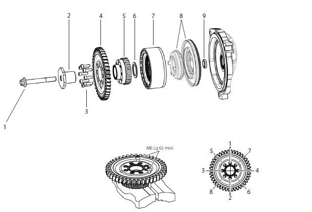 Set ambreiaj KNORR-BREMSE IAM Preferred Part K190990K50