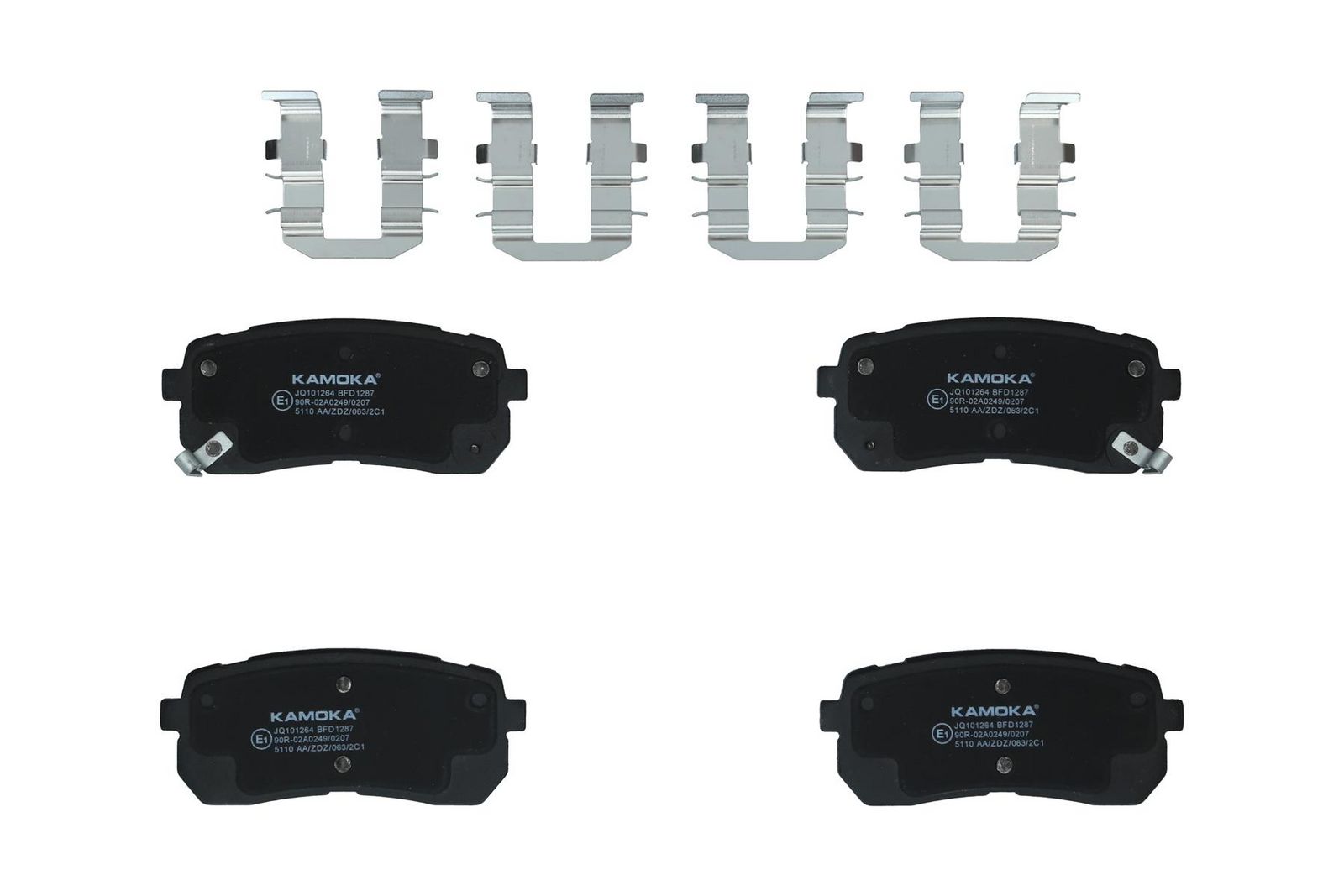 set placute frana,frana disc KAMOKA JQ101264